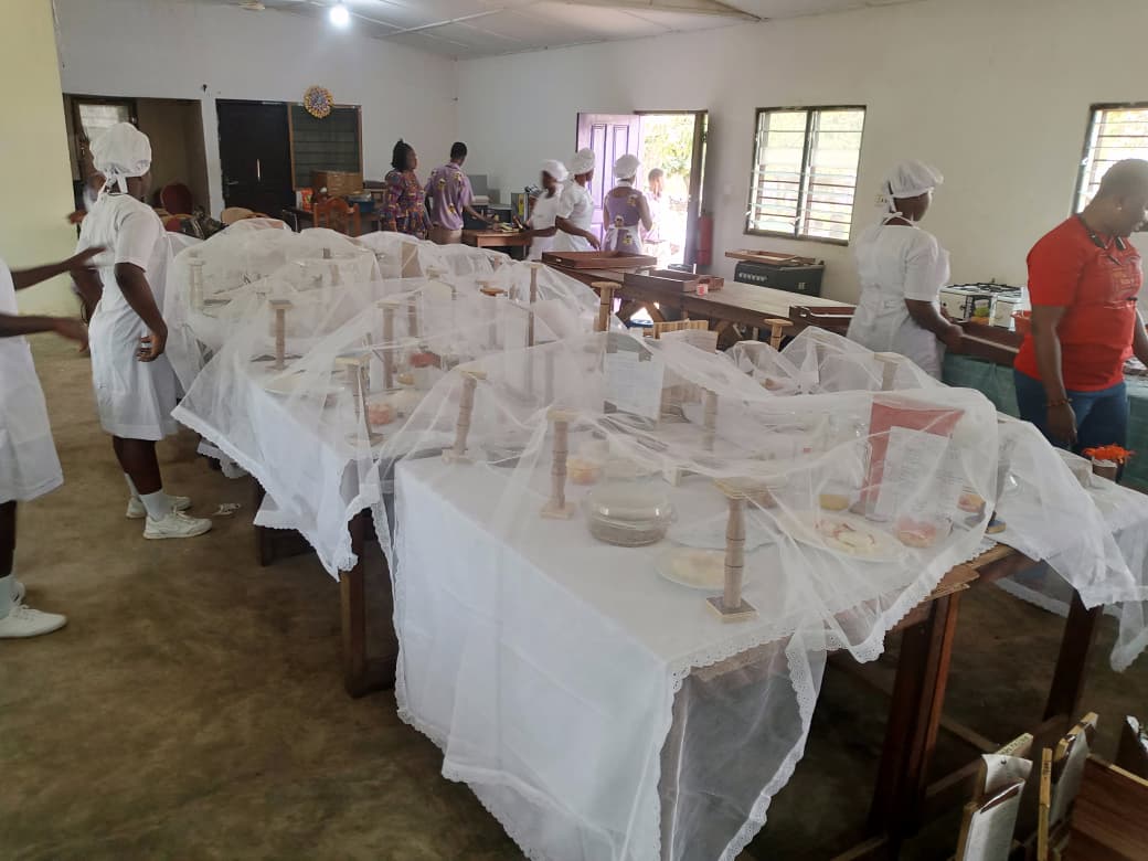 Home Economics Department Organises Practical Session Ahead of 2026 WASSCE at Akro Senior High Technical School